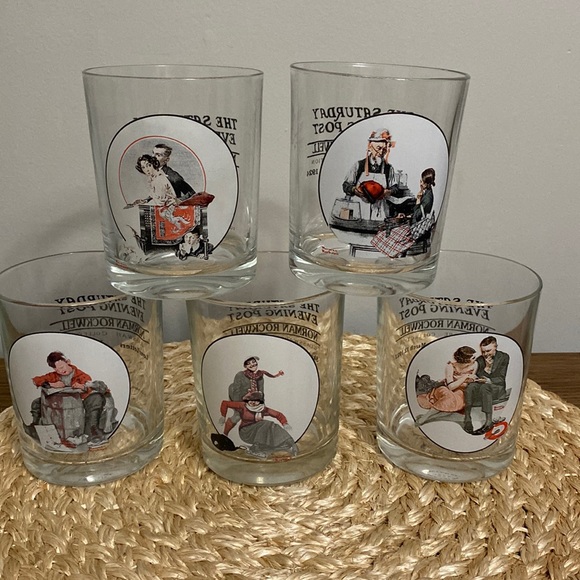 Norman Rockwell Dining Vintage Norman Rockwell The Saturday Evening